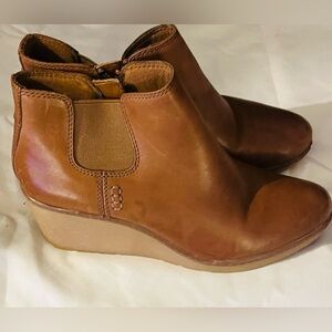 Clarks Ankle Leather Boots